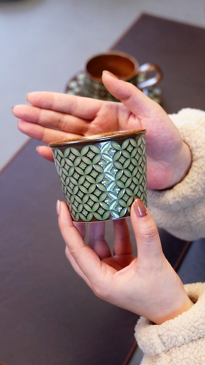 青瓷手工茶器包邮