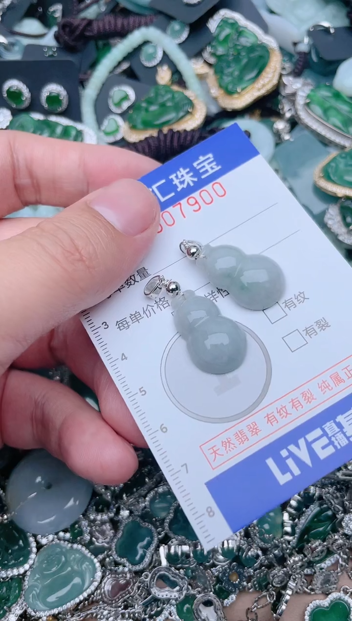 【闪购商品】翡翠颈饰未镶嵌7900....