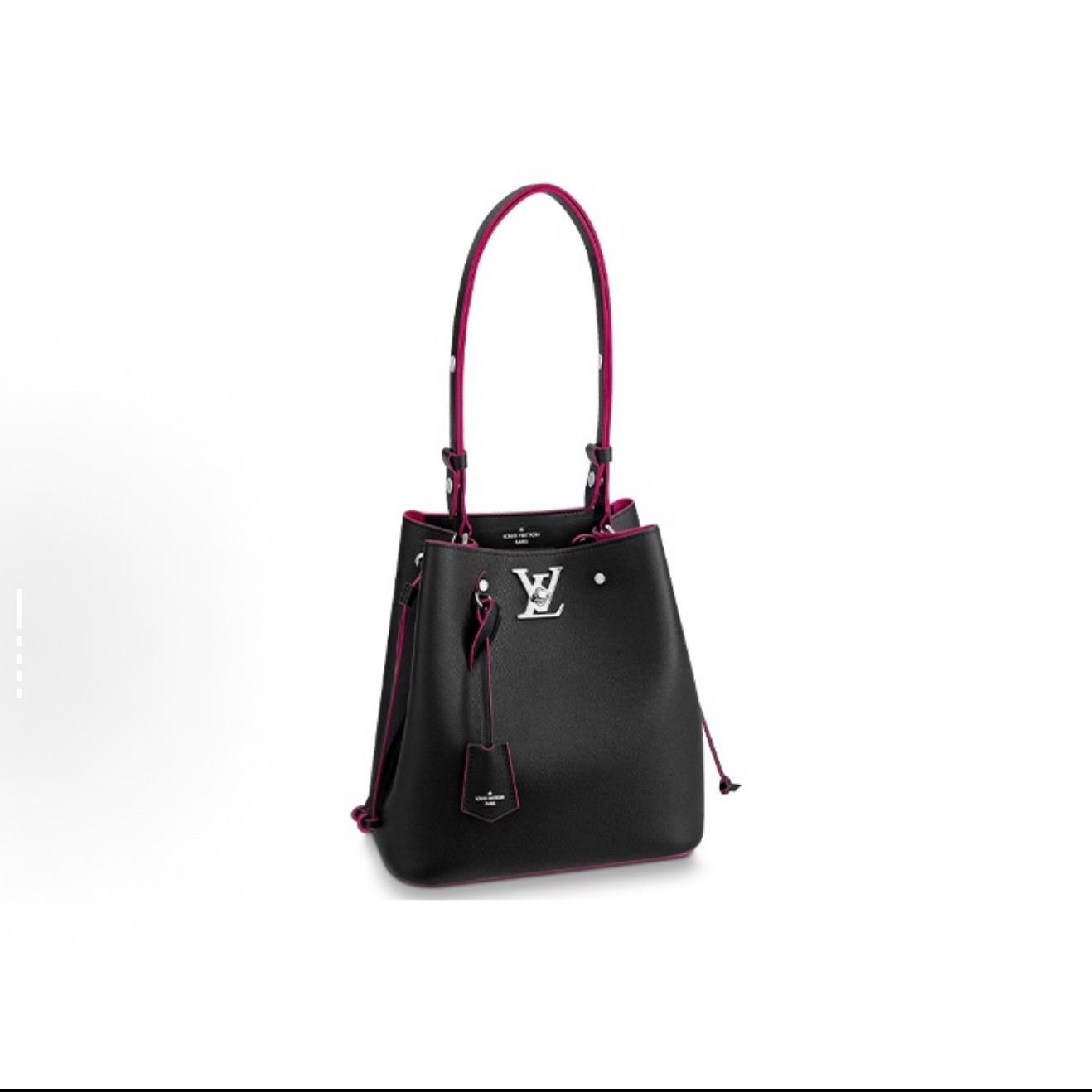 99新 LouisVuitton/路易威登 LV bucket 牛皮水桶包