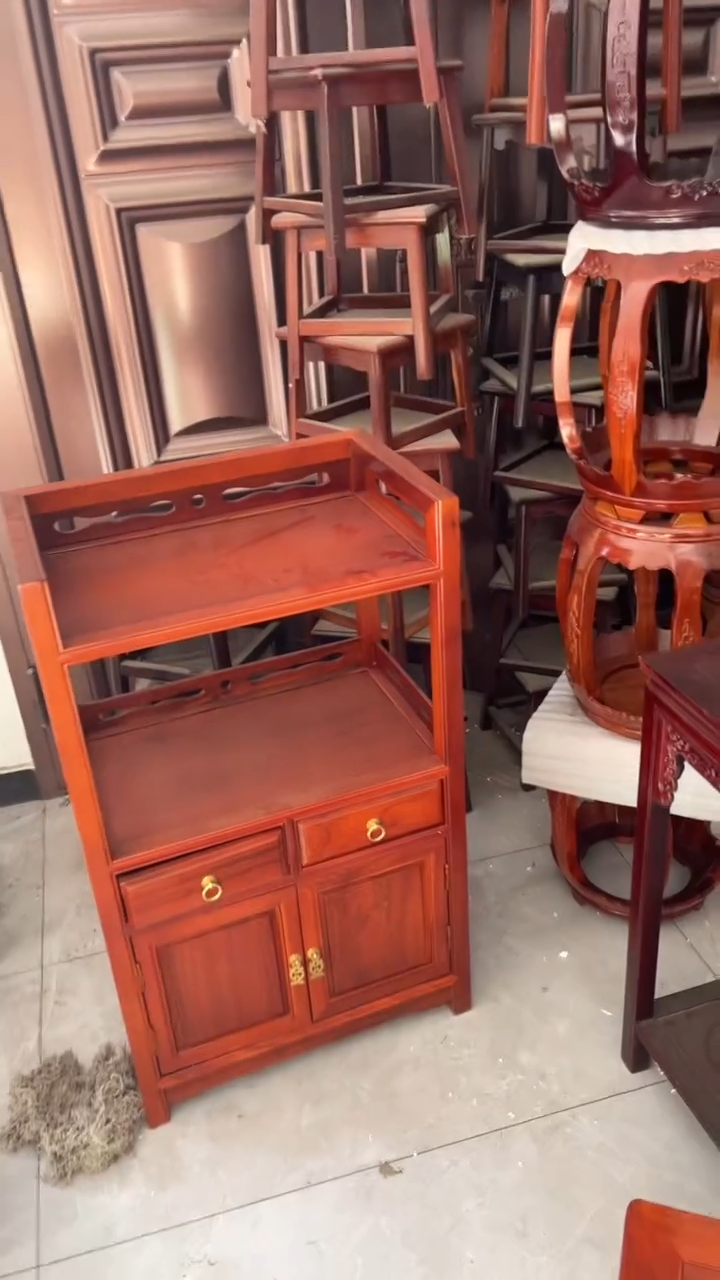 紫檀木类家具58*37*95茶水柜