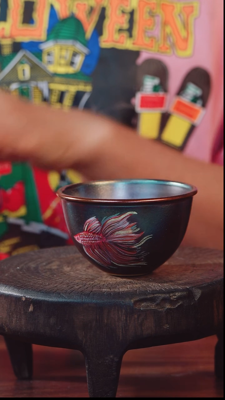 艺然堂手工手绘茶器