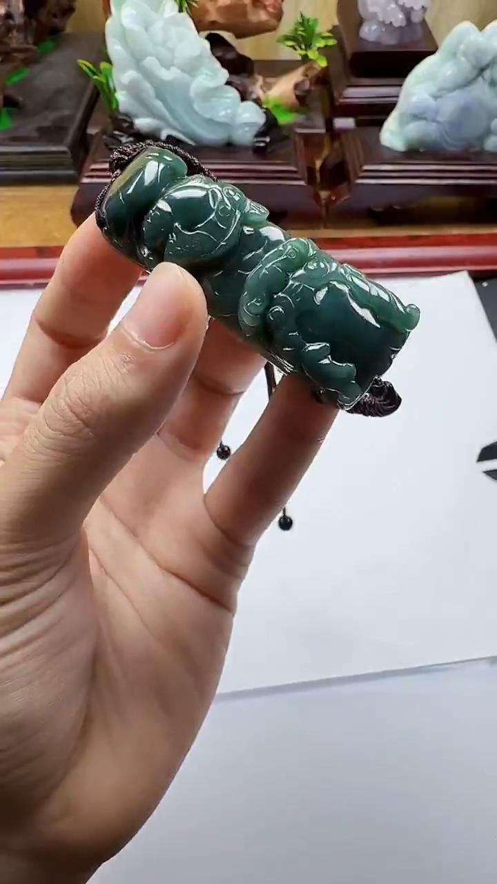 吊坠(不含链)未镶嵌翡翠1