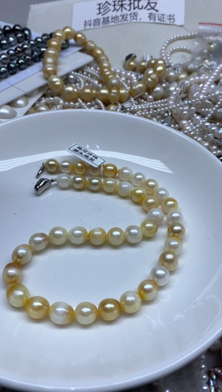 【闪购商品】海水珍珠颈饰未镶嵌9-10mm