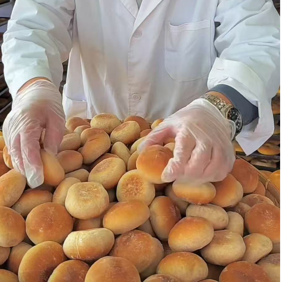 无蔗糖黑全麦光头饼2袋共800克