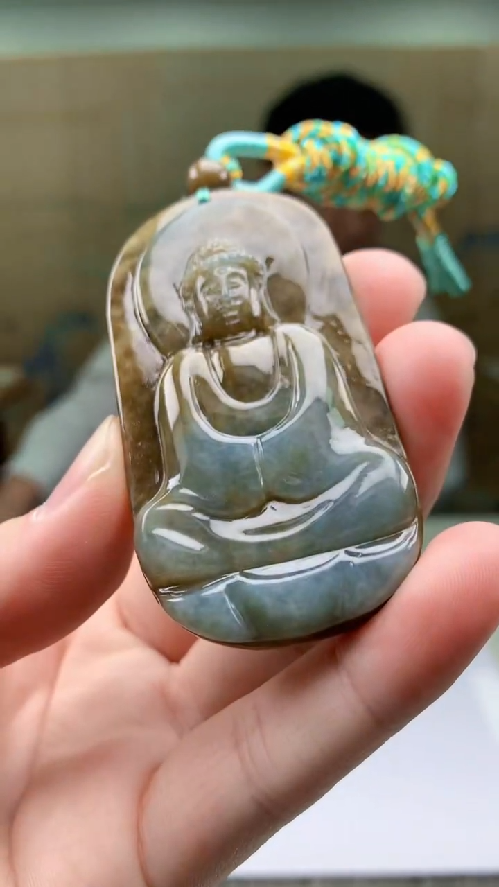 【闪购商品】定制翡翠未镶嵌5028bb-毛货挂件26