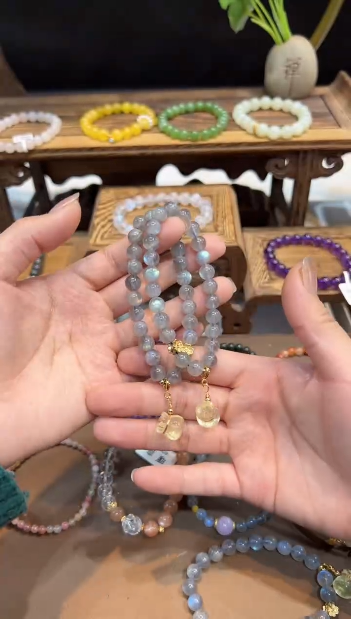 【闪购商品】长石手链未镶嵌@@手饰