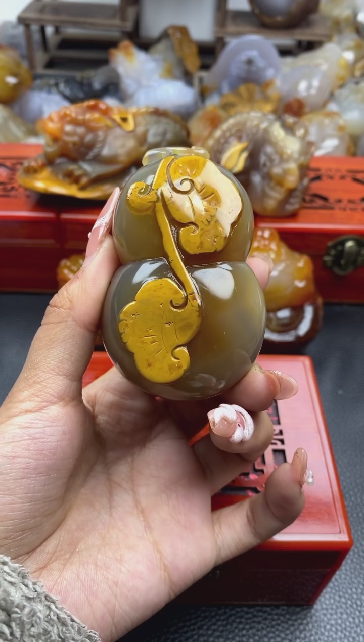 【闪购商品】玛瑙/玉髓手把未镶嵌00