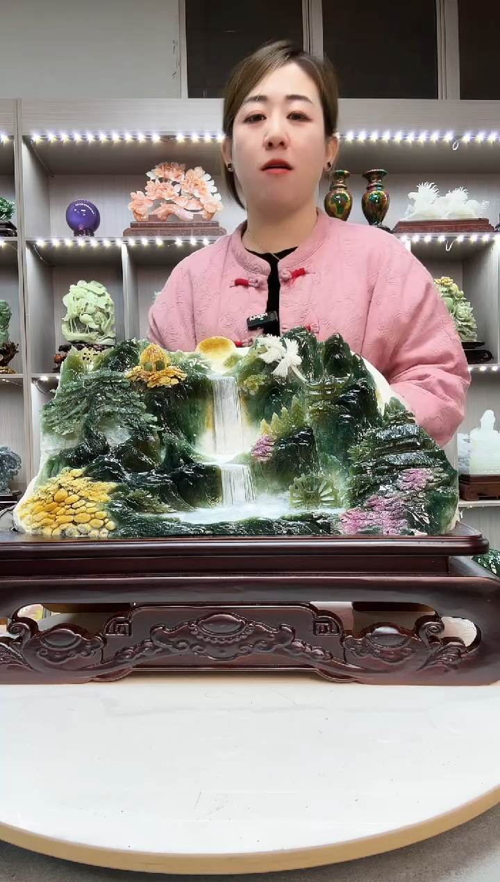 石材天然石材高端家居装饰摆件