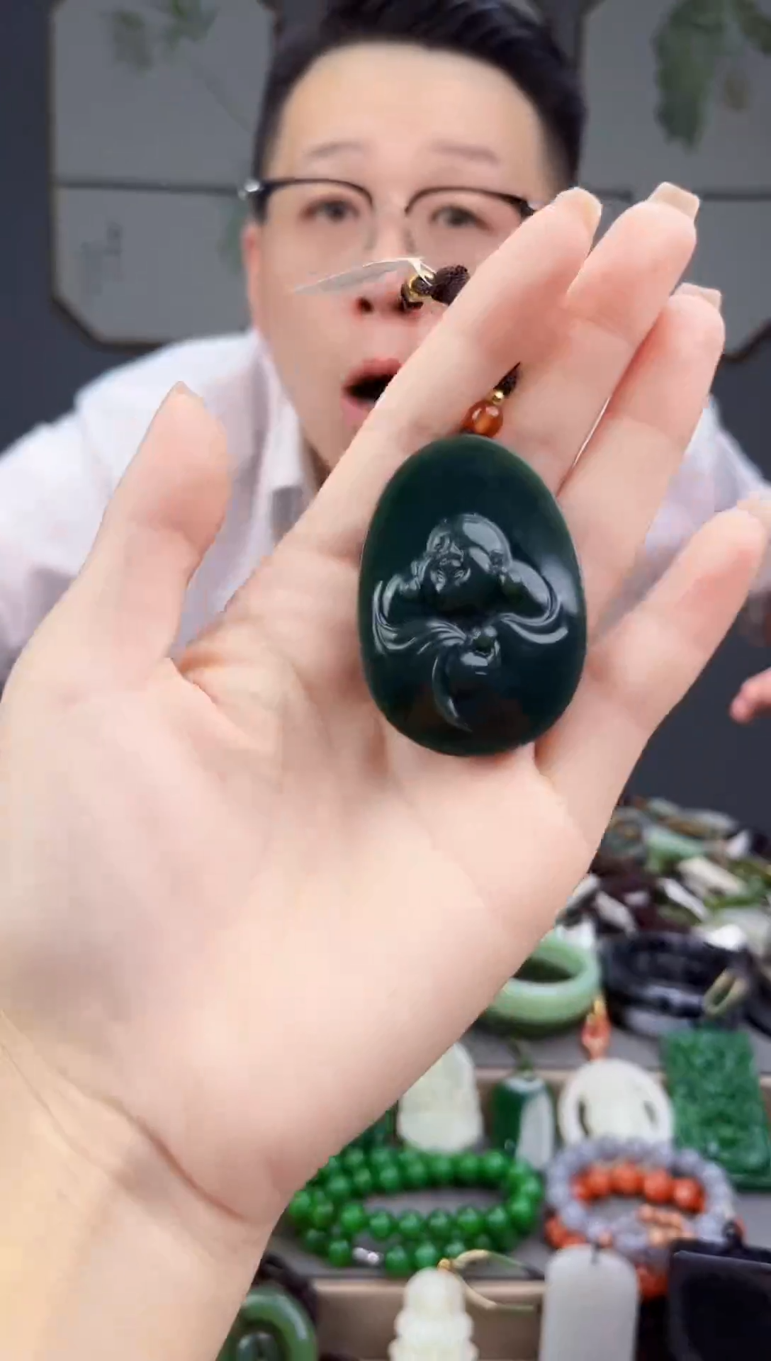 颈饰未镶嵌和田玉多样性发货拍一发一