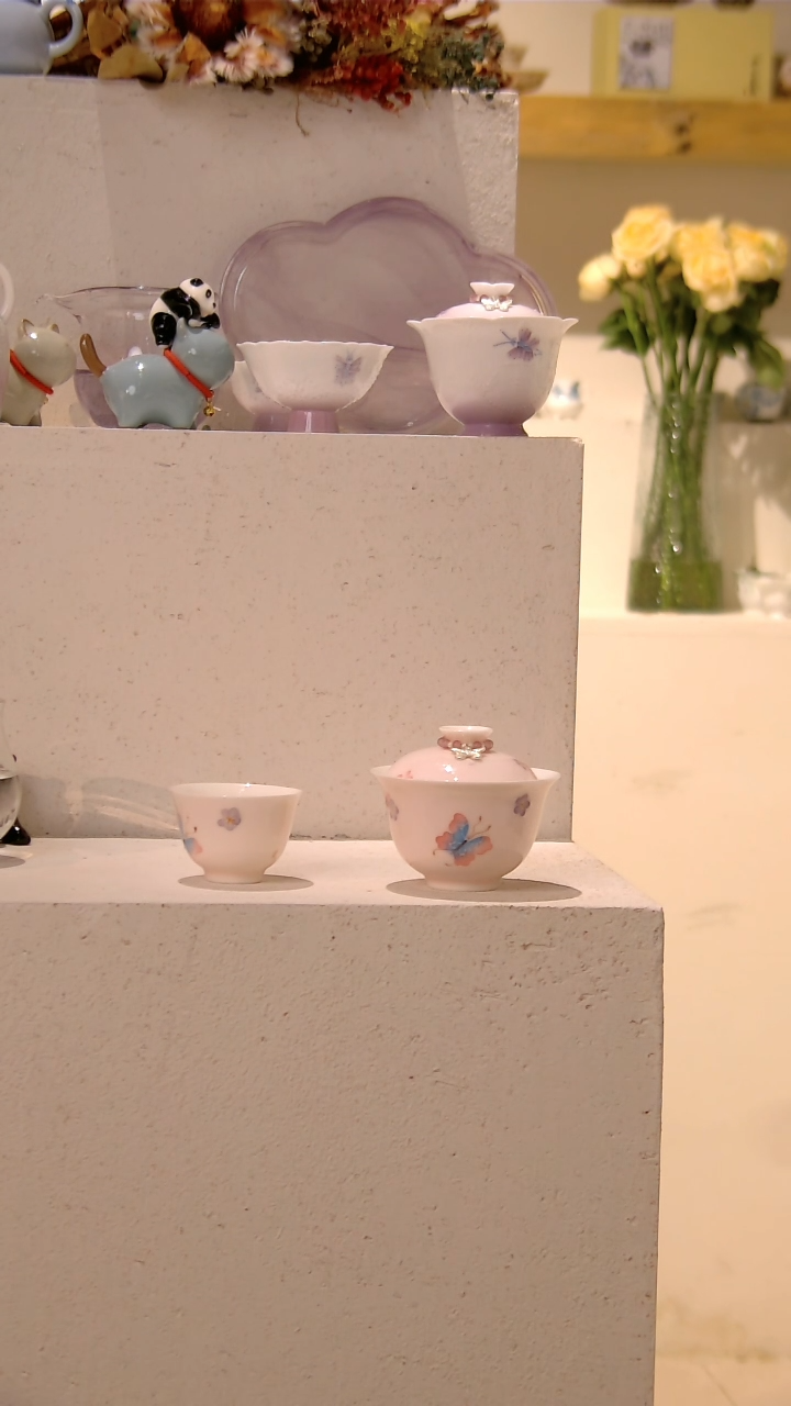 盖碗+茶杯 哈哈哈哈哈