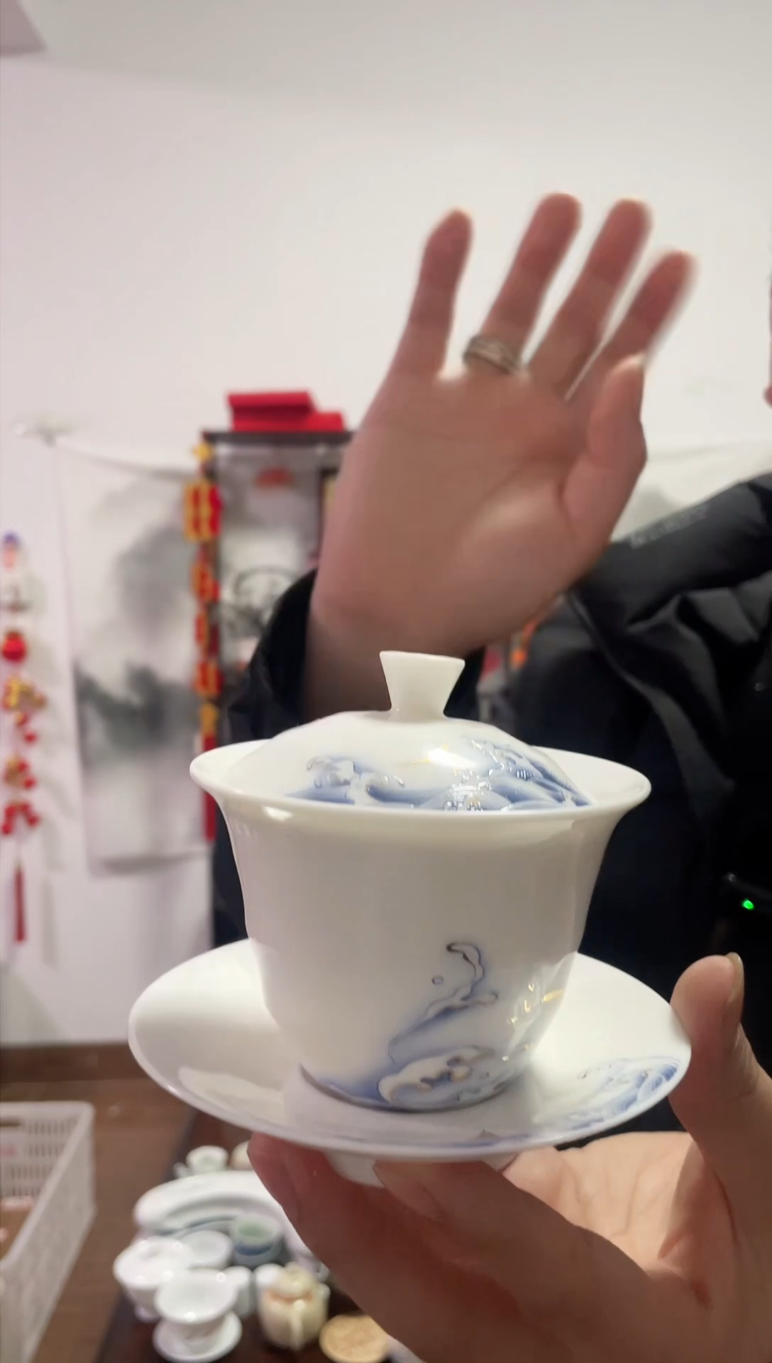 【闪购商品】【瓷心匠物】直播间福利专款一帆风顺盖碗