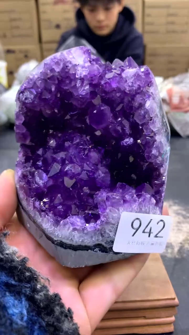 【闪购商品】水晶摆件未镶嵌天然高品质紫晶942