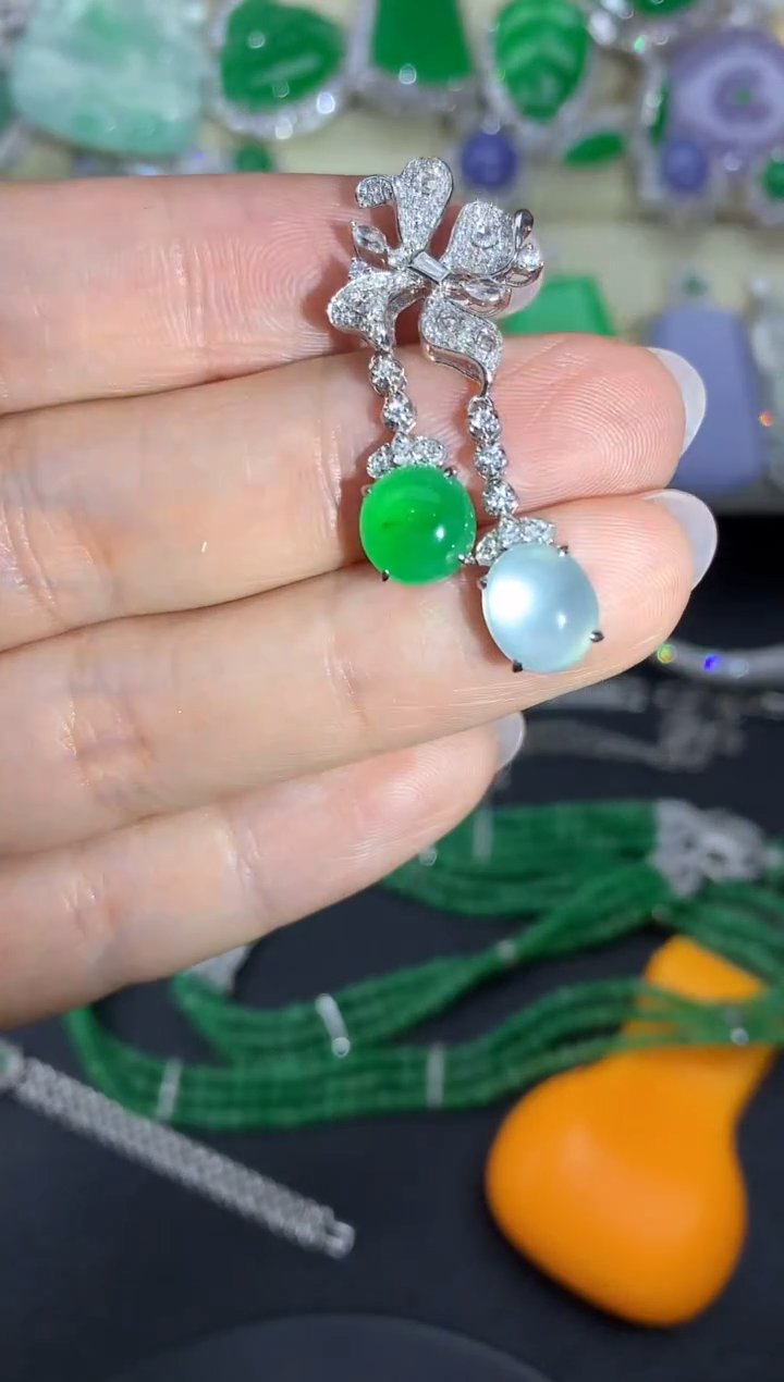 【闪购商品】翡翠颈饰18K金镶嵌530-中国好珍宝