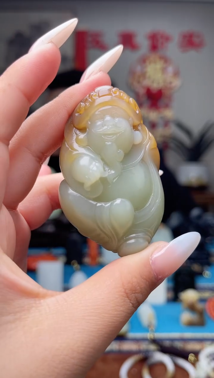 【闪购商品】和田玉挂件未镶嵌1