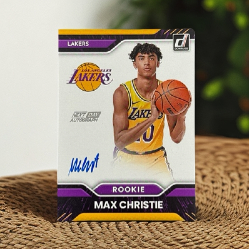 【Ai拍卖】帕尼尼球星卡 克里斯蒂 小科比 杜蕾斯 明日签字 卡签