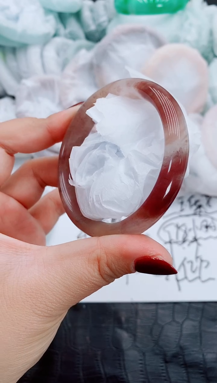 【闪购商品】石英质玉手镯未镶嵌S260-57-58