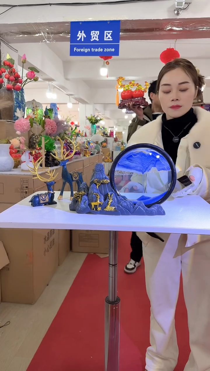 【闪购商品】琉璃迪喜花器-v-早31