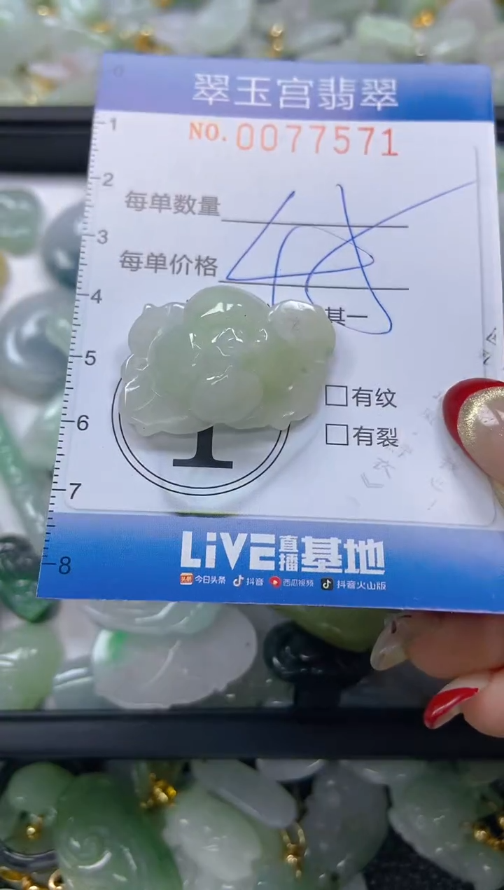 【闪购商品】翡翠颈饰未镶嵌闪购0077571