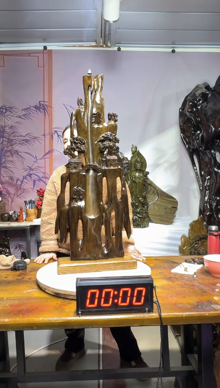 金丝楠金丝楠雕刻摆件