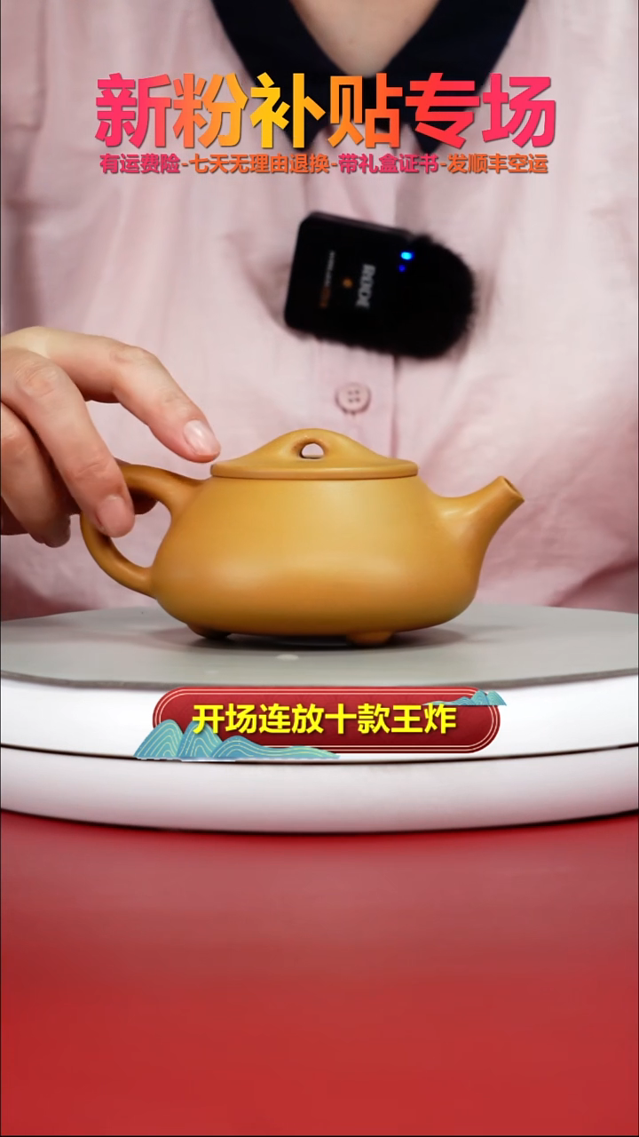 茶壶紫砂黄金段景舟石瓢180cc