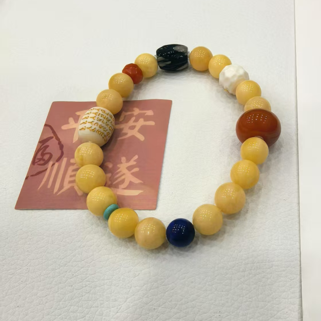 250201猛犸五条经文手串*1 YX