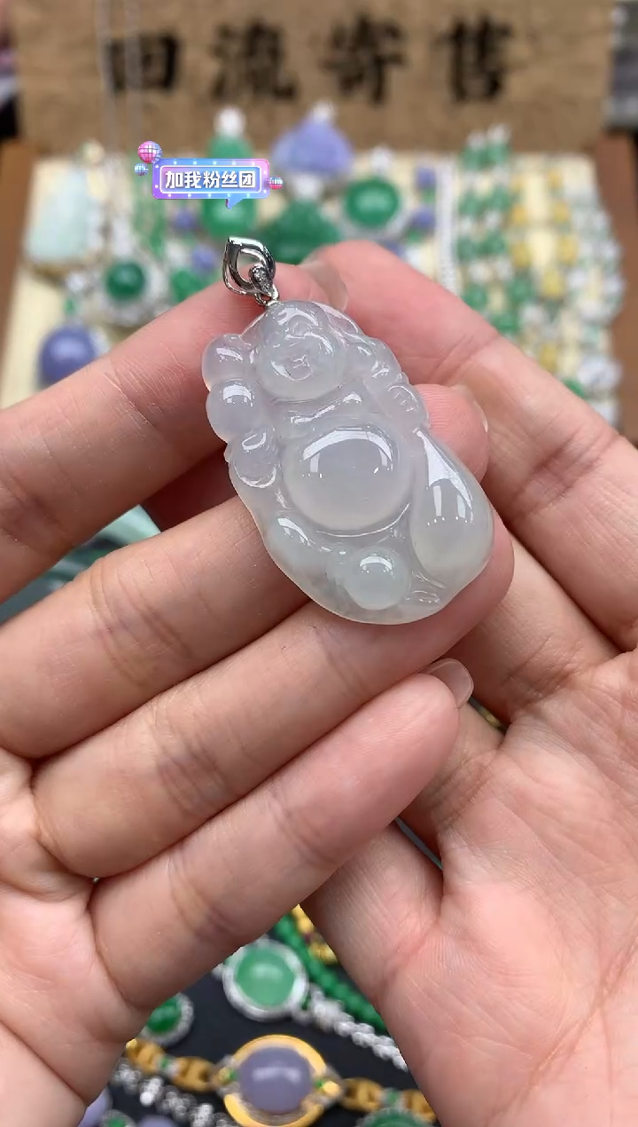 【闪购商品】翡翠颈饰18K金镶嵌123-中国好珍宝