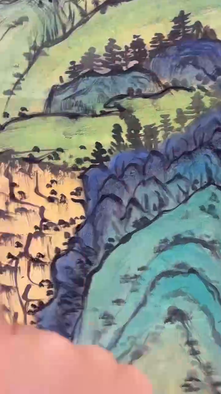 国画王炳杰手绘绘画作品1-6
