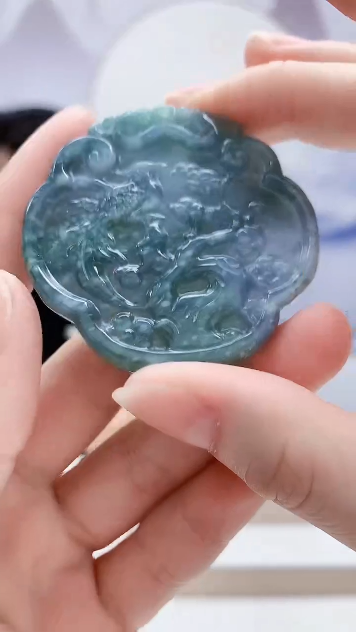 颈饰未镶嵌翡翠4917ry-jj挂件47