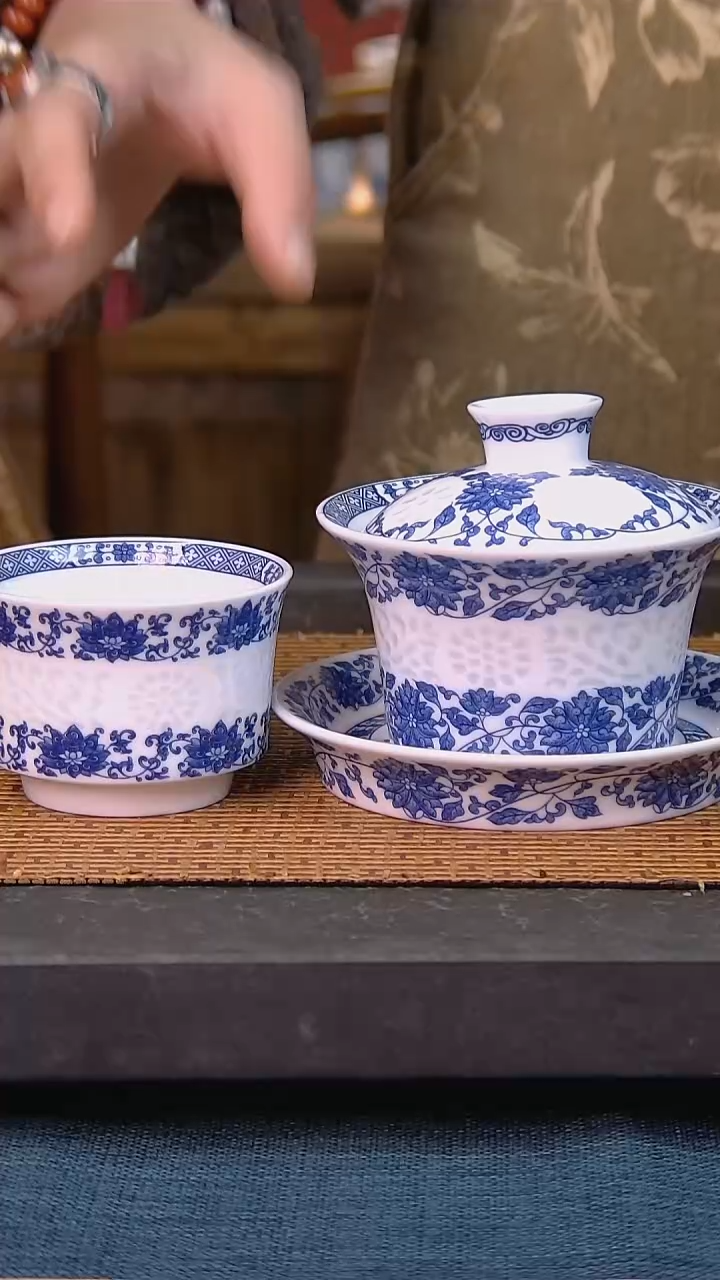 简装家用款2件套 白瓷陶瓷茶具