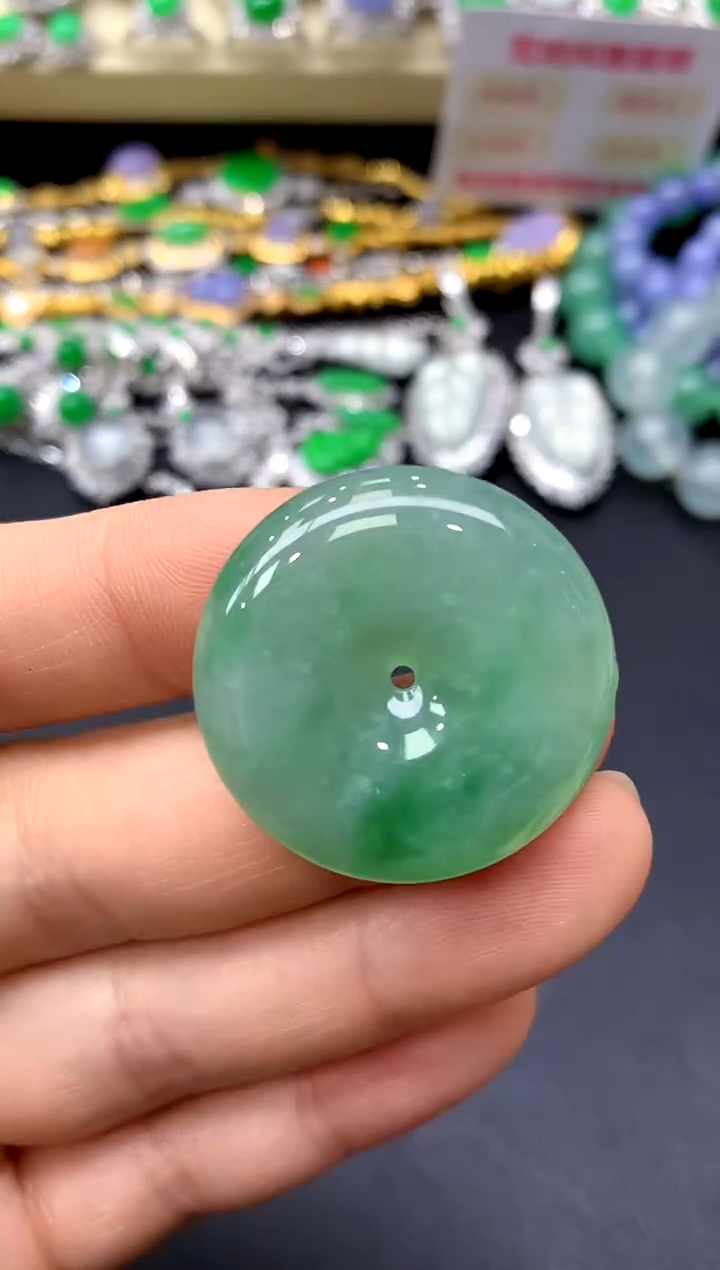 颈饰未镶嵌翡翠122-中国好珍宝