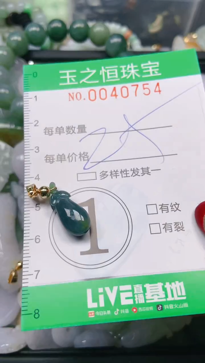 【闪购商品】翡翠颈饰未镶嵌闪购0040754