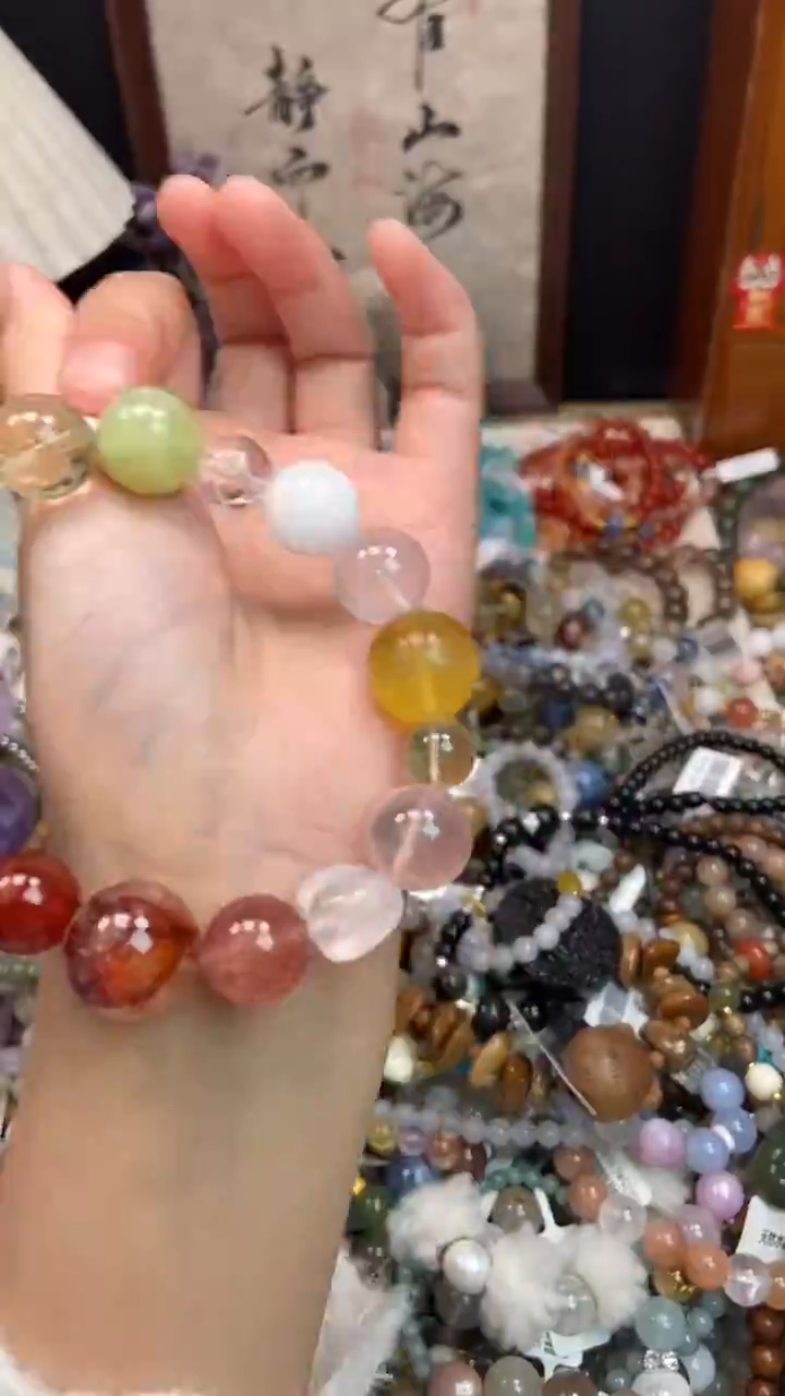 未镶嵌手链水晶450