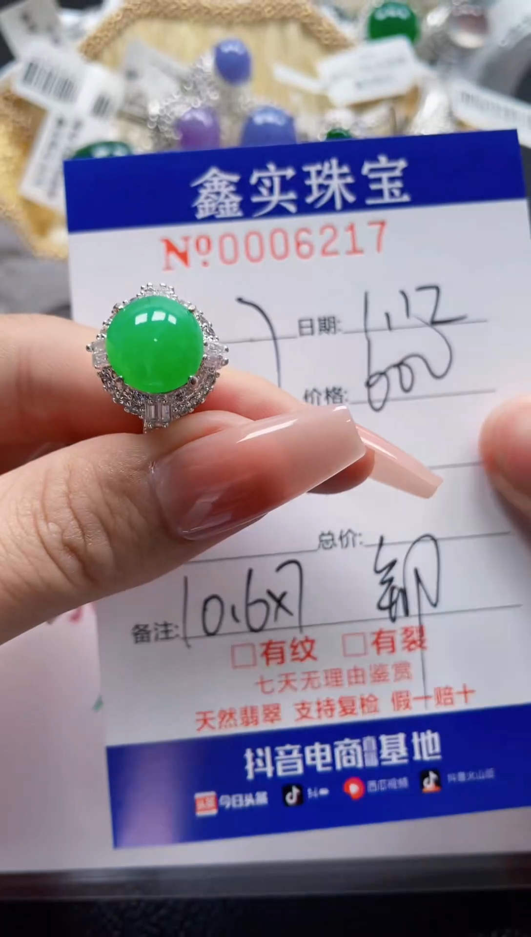 【闪购商品】翡翠颈饰未镶嵌62170000