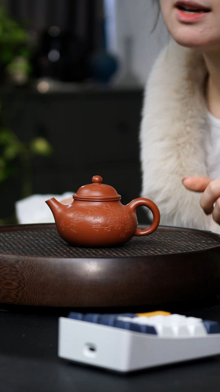 N****_LR-0028容天（刻梅）-朱泥-170cc