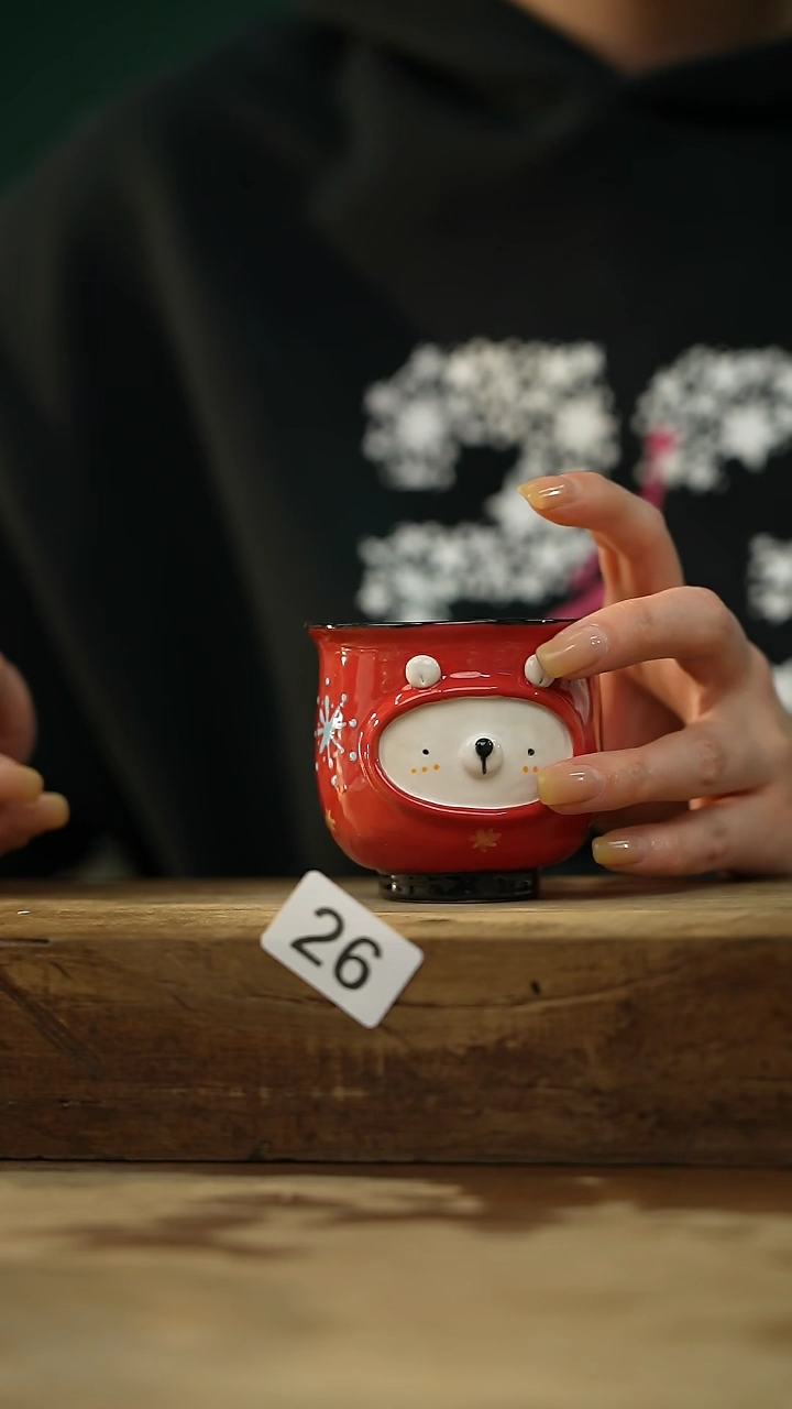 【闪购商品】瓷片手绘·杯/设计师 xudu 款