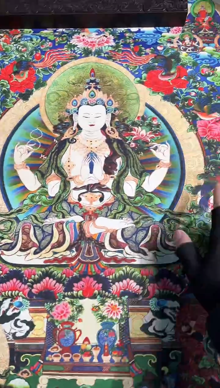 卷轴画天天的唐卡tk160