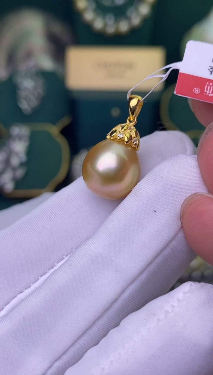 【闪购商品】海水珍珠颈饰银S925镶嵌12-13