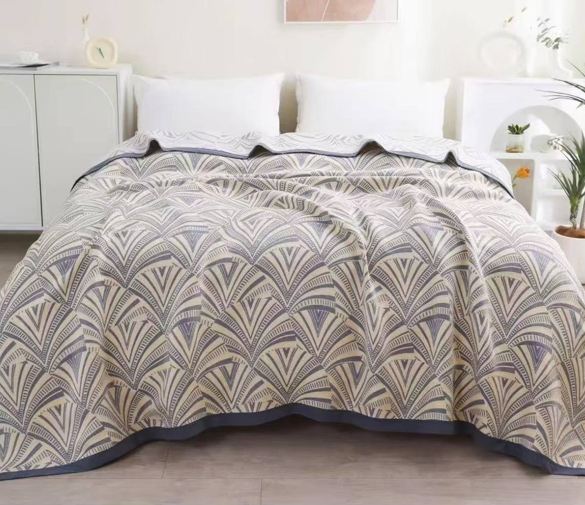 扇形花210*240cm加厚舒适床盖