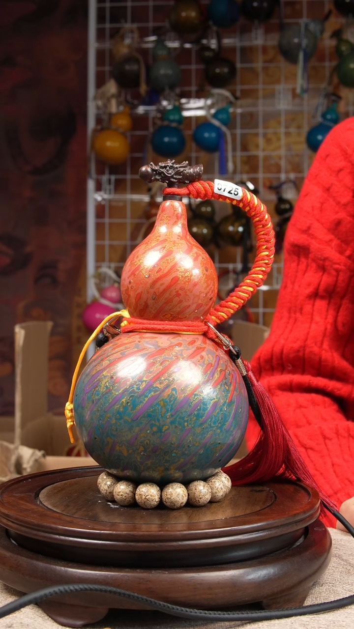 【闪购商品】725号大漆葫芦摆件挂件