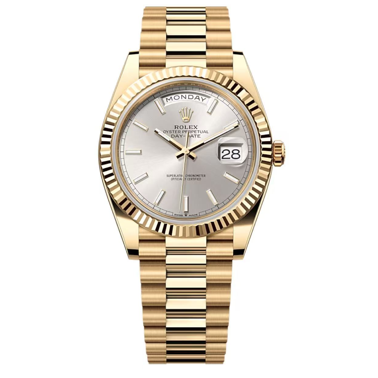 99新 Rolex/劳力士 228238银条/哈馆/23全套