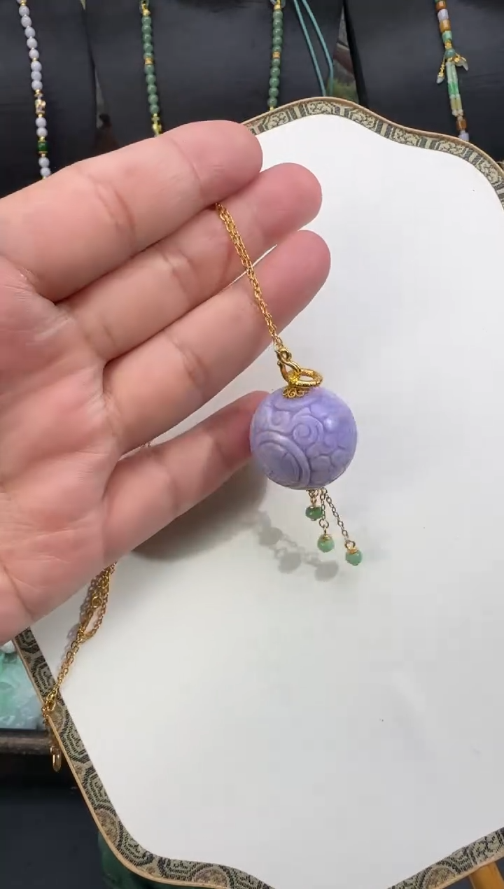 【闪购商品】翡翠颈饰未镶嵌拍照