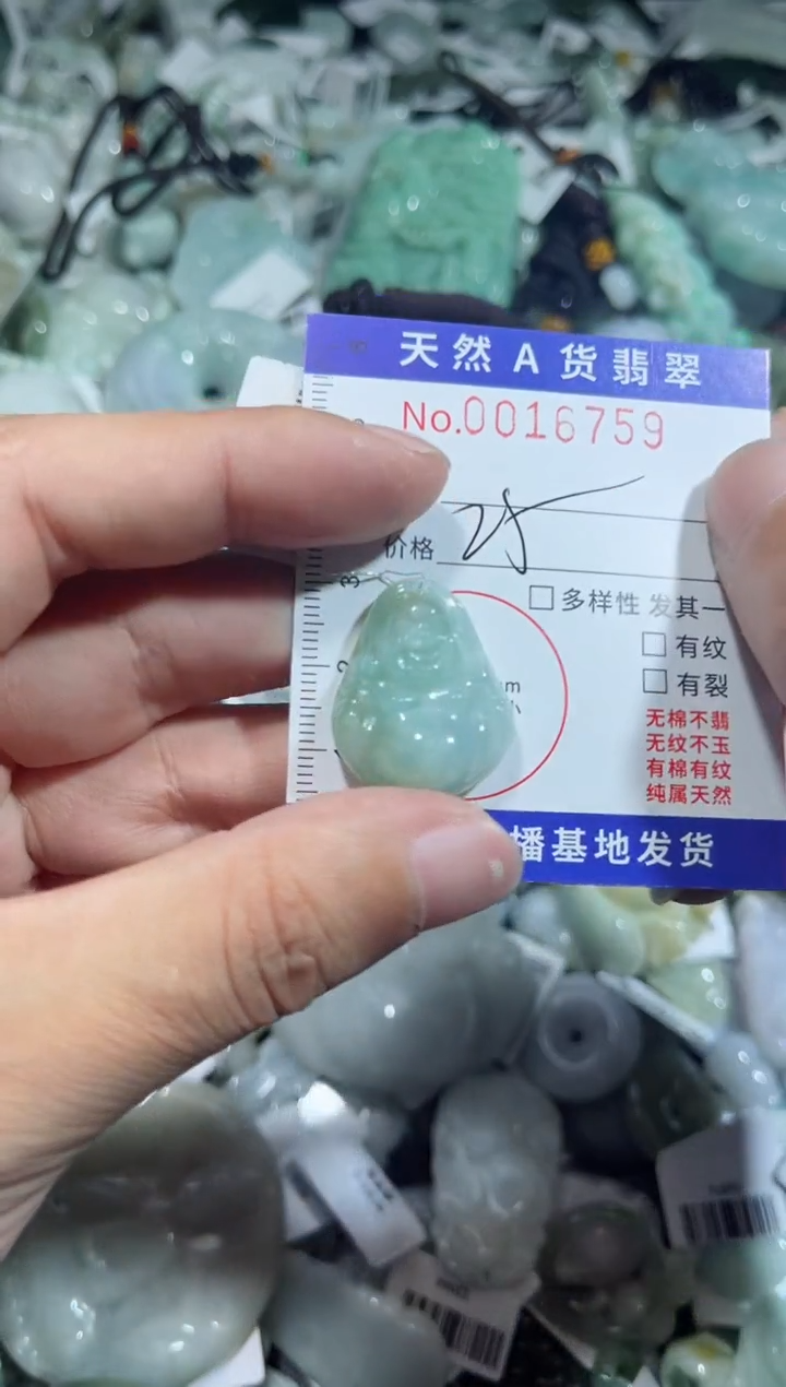 【闪购商品】翡翠颈饰未镶嵌00016759