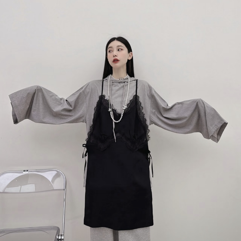 【顾文婷推荐】PUSHBUTTON 棉制针织女式连衣裙 PB2520613W