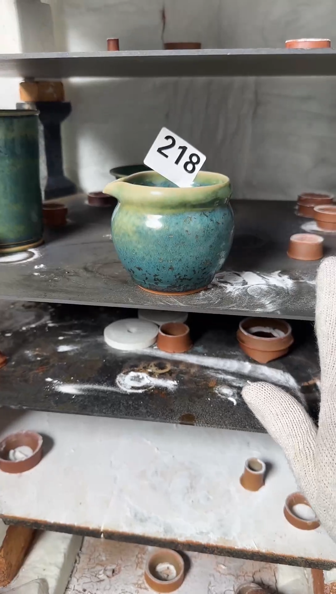 公道杯钧瓷✨**君蘭山窑手作器物 218 全品