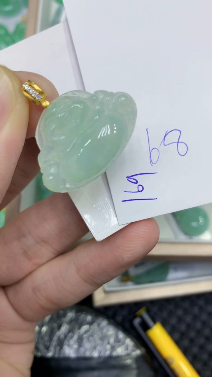颈饰未镶嵌翡翠缅甸A货翡翠