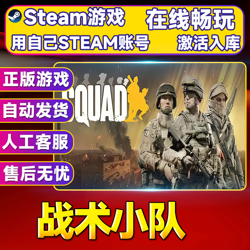 【steam游戏】战术小队 CDK 全DLC 激活入库 PC无线游戏手柄