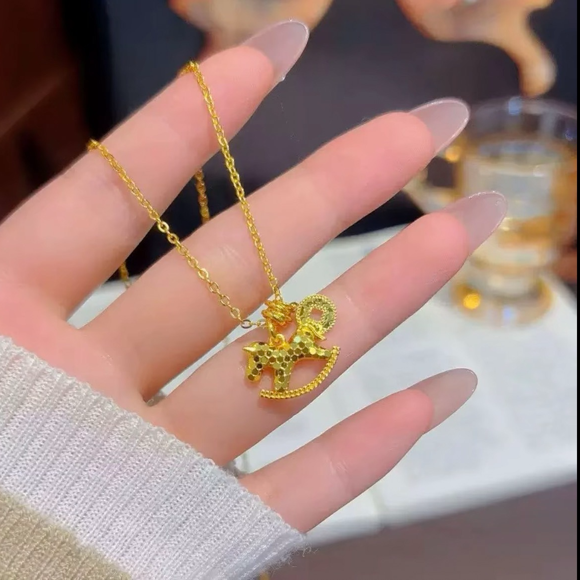 吊坠 黄色 碎冰冰【马上有钱】吊坠（赠链）（2号店）A135