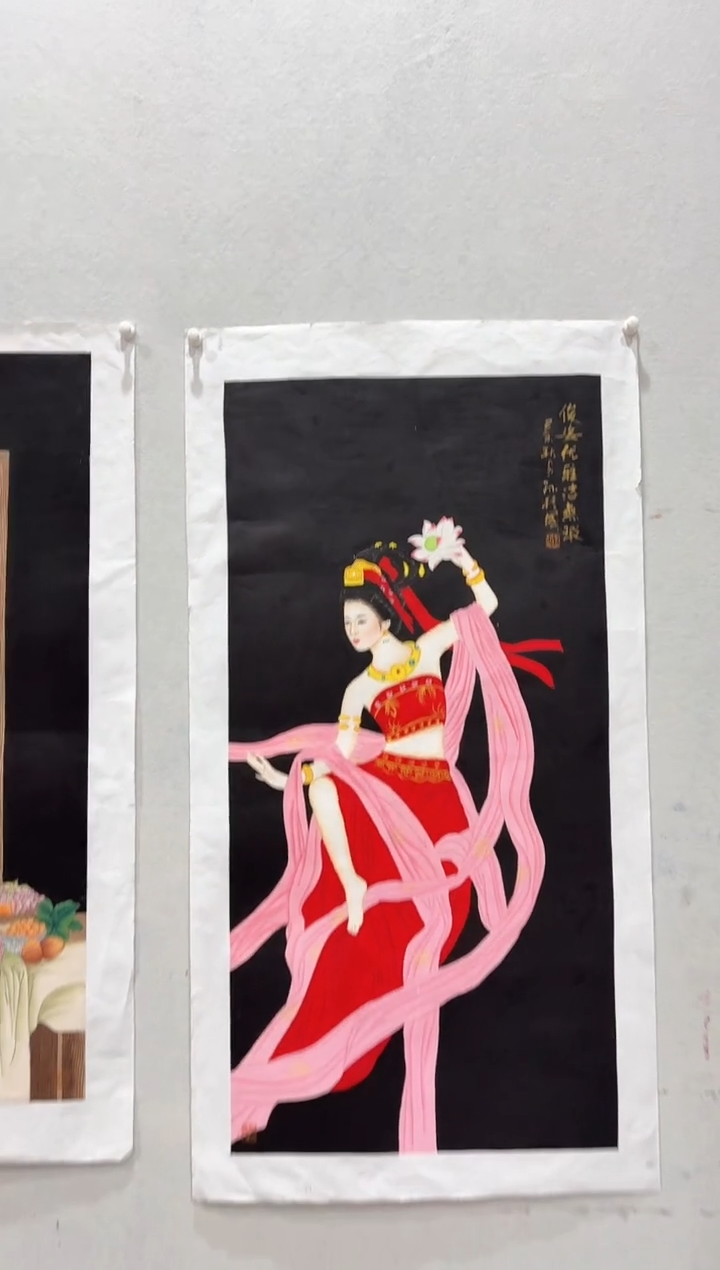 国画孙桂国老师国画作品，带合影证书25-81