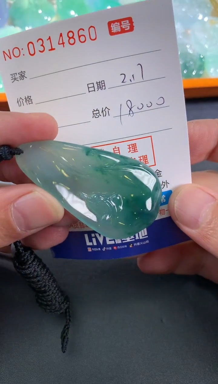 【闪购商品】翡翠颈饰未镶嵌天然A货翡翠