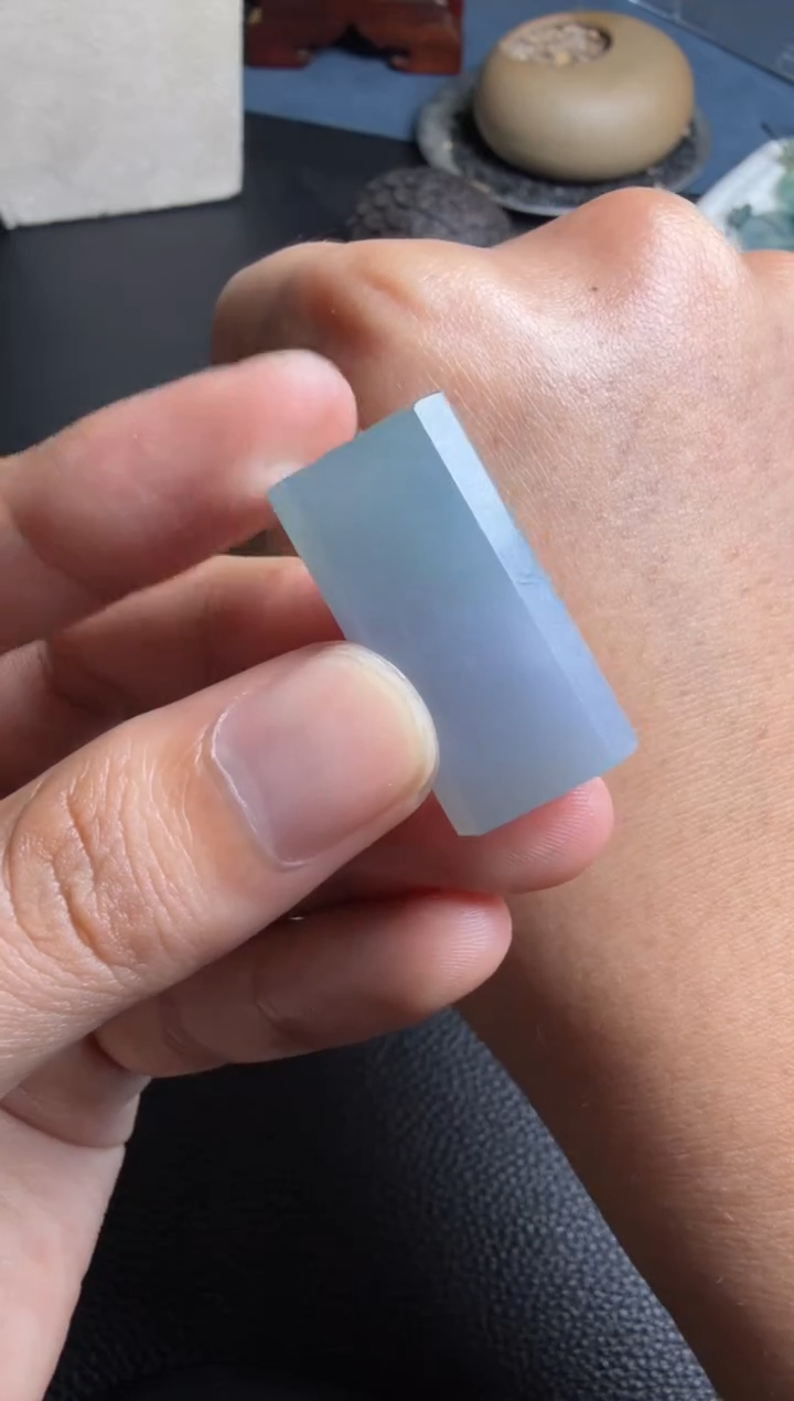 未镶嵌定制翡翠无事牌